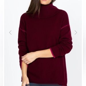 Johnny Was RECYCLED CASHMERE COWL NECK